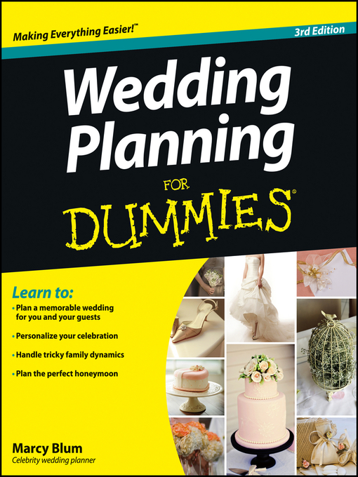 Title details for Wedding Planning For Dummies by Marcy Blum - Available